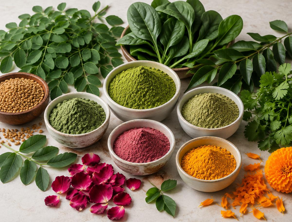 Leaves & Botanicals product range