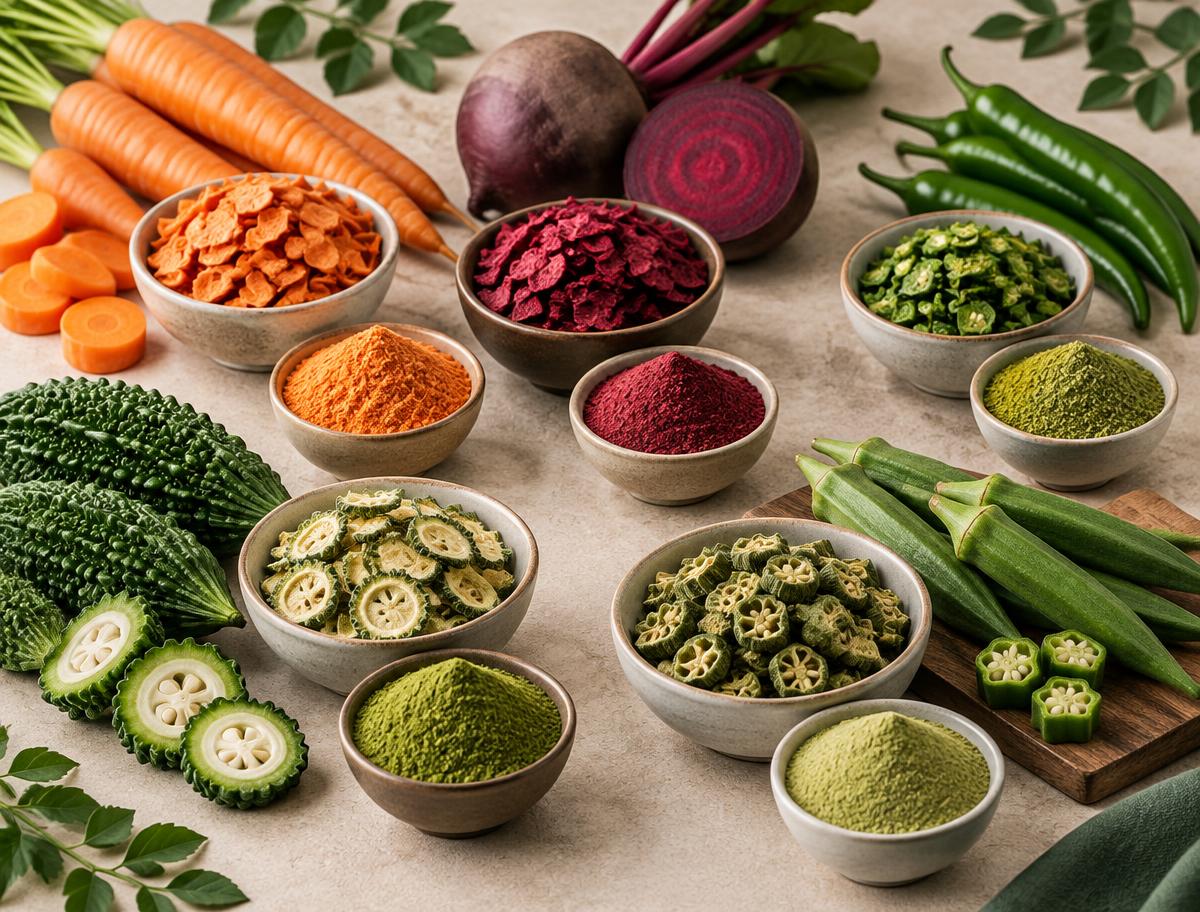 Vegetables product range
